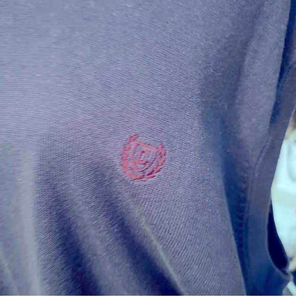 NWT Chaps Men’s Sweater Vest 2XL Cotton Black V-Neck Knit Pullover Golf - Picture 8 of 8